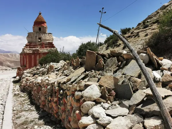 Mustang Nepal Stupa
