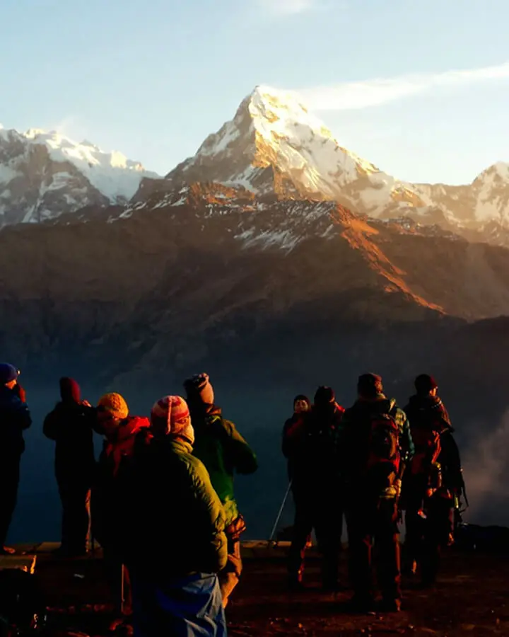 Sunrise at Poonhill Ghorepani